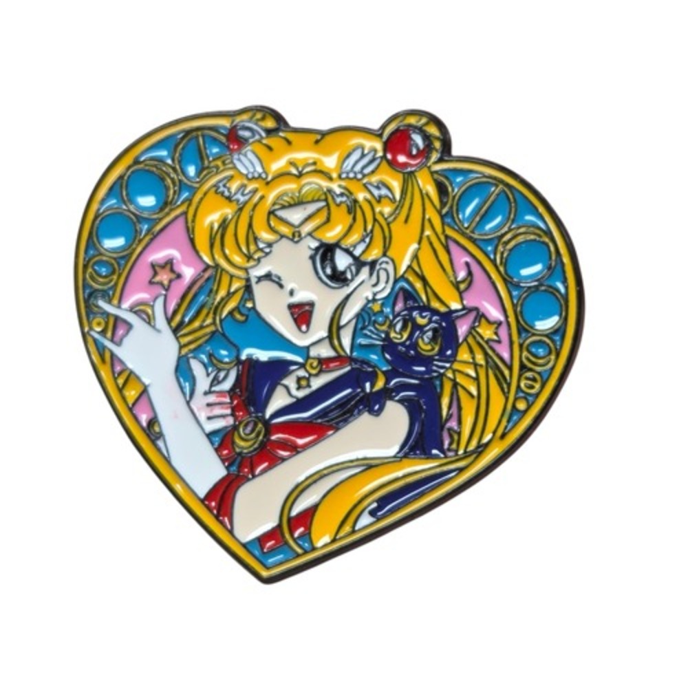 Viz Media Pretty Guardian Sailor Moon Heart Character Enamel Pin